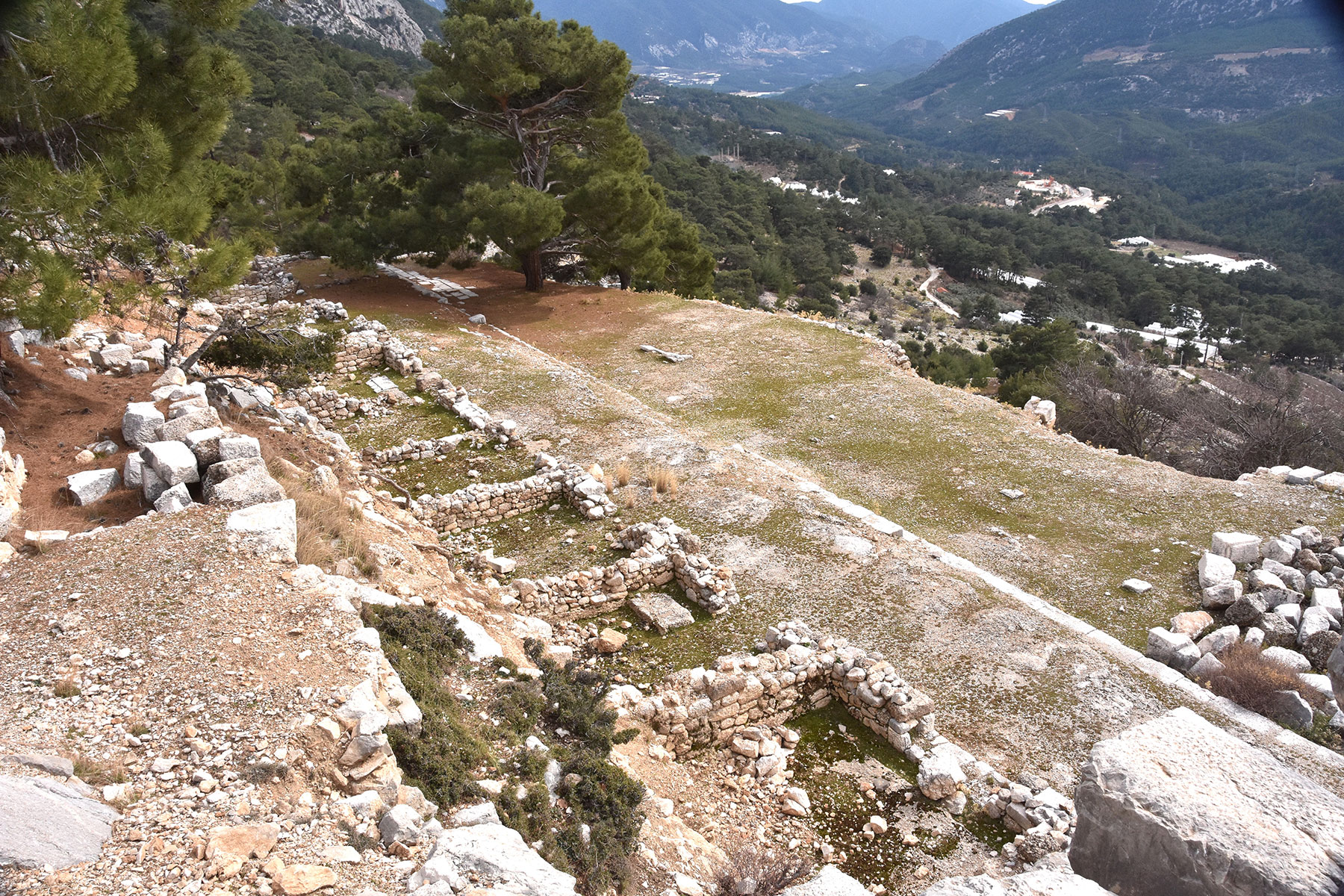 Arycanda is an Ancient Lycian city, former bishopric and present Catholic titular see in Antalya.